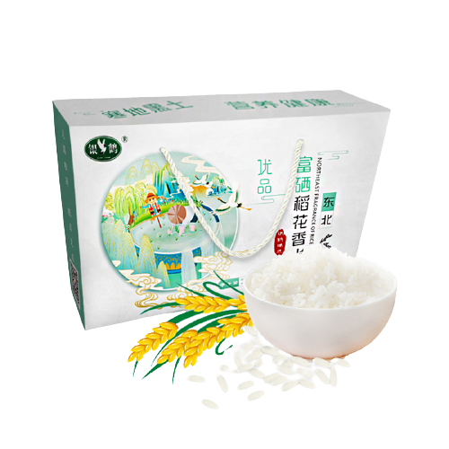 银鹤 富硒稻花香优选礼盒 4kg/盒