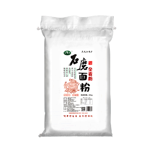 银鹤 石磨全麦粉 25kg/袋