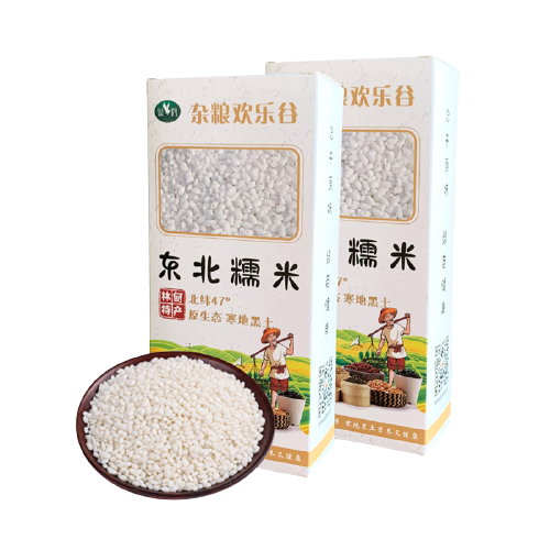 银鹤 东北糯米 500g/盒