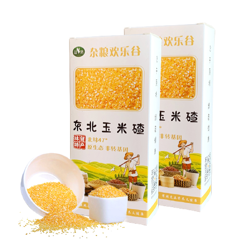 银鹤 东北玉米碴 500g/盒