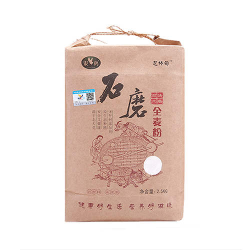 银鹤 石磨全麦粉 2.5kg/袋